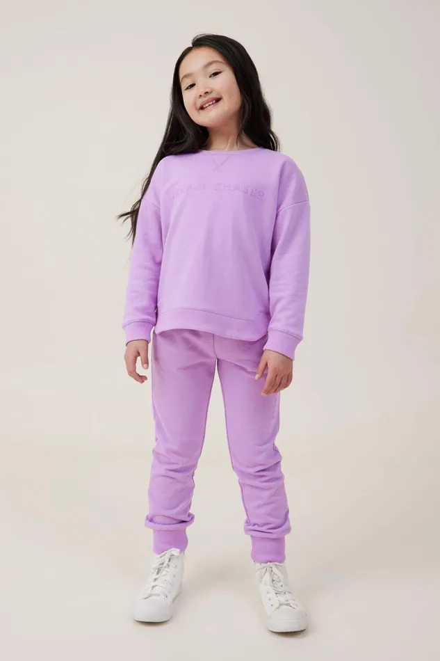 Girls Sweatshirts and Sweatpants Cotton On Marlo Trackpant Lavender Dreamsdream Chaser Girls Sweatshirts and Sweatpants Cotton On Marlo Trackpant Lavender Dreamsdream Chaser