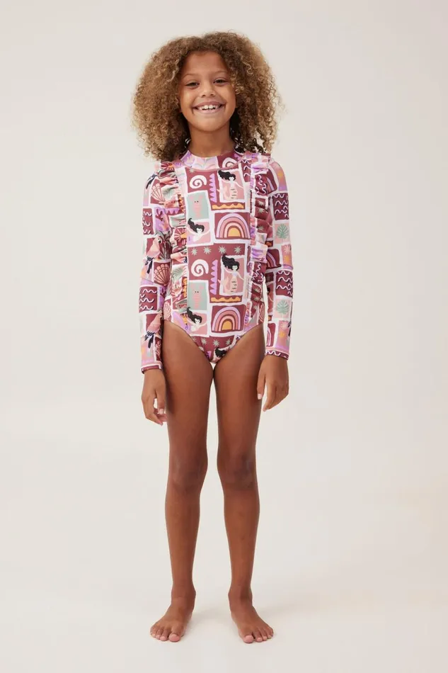 Girls Swimwear Cotton On Lydia One Piece Hennaparadise Mermaid Girls Swimwear Cotton On Lydia One Piece Hennaparadise Mermaid