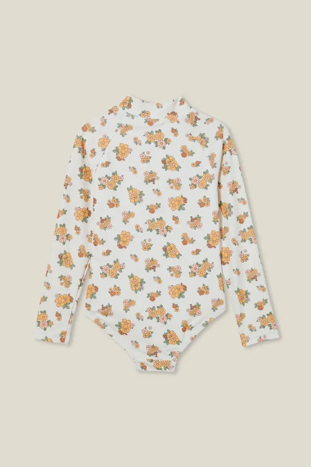 Girls Swimwear Cotton On Lydia One Piece Vanillaava Ditsy Girls Swimwear Cotton On Lydia One Piece Vanillaava Ditsy