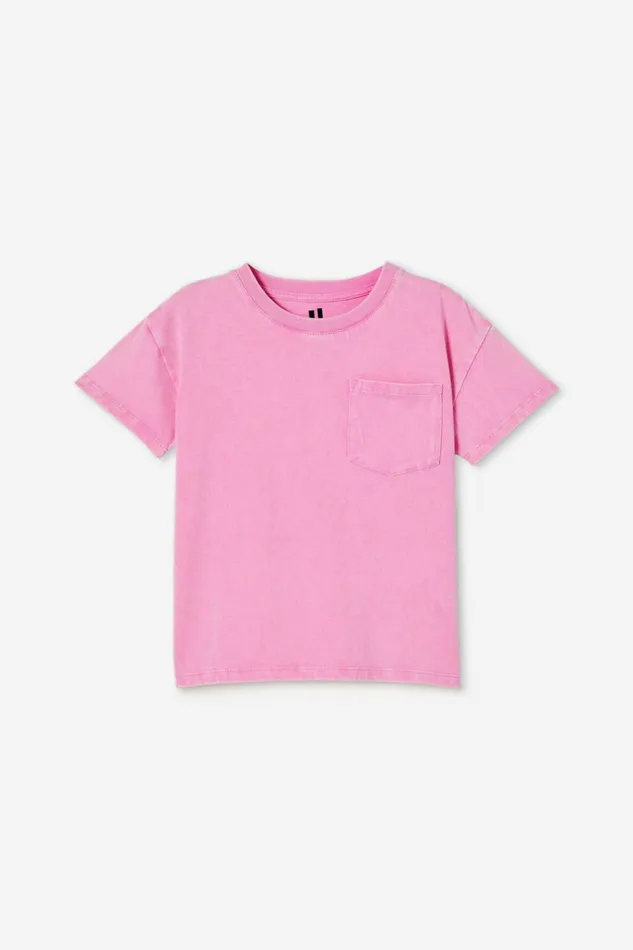 Girls Tops and TShirts Cotton On Poppy Short Sleeve Print Tee Pink Gerberasnow Wash Girls Tops and TShirts Cotton On Poppy Short Sleeve Print Tee Pink Gerberasnow Wash