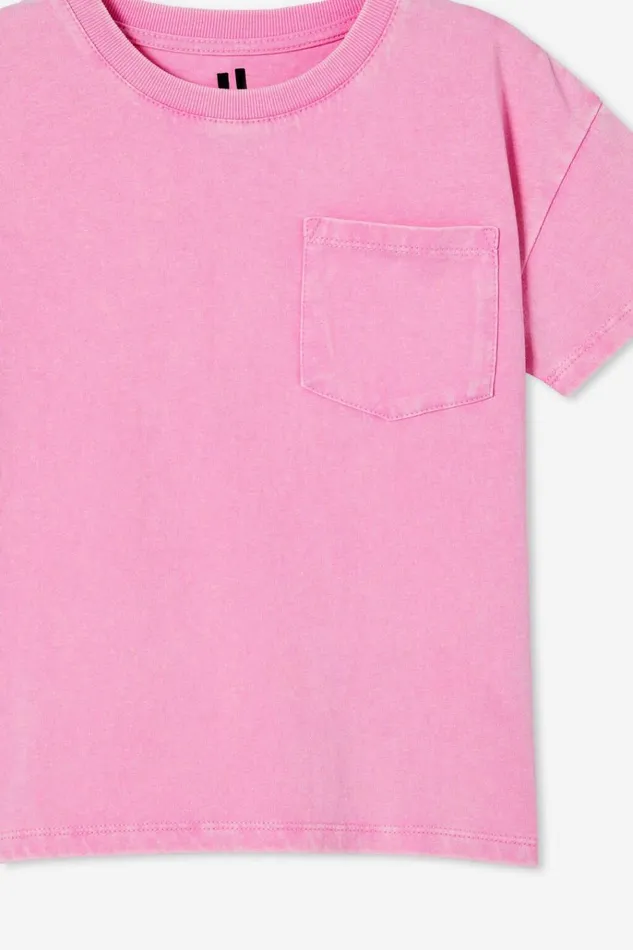 Girls Tops and TShirts Cotton On Poppy Short Sleeve Print Tee Pink Gerberasnow Wash Girls Tops and TShirts Cotton On Poppy Short Sleeve Print Tee Pink Gerberasnow Wash