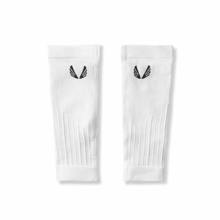 Gloves and Sleeves Men ASRV BodyMapped Calf Sleeve White