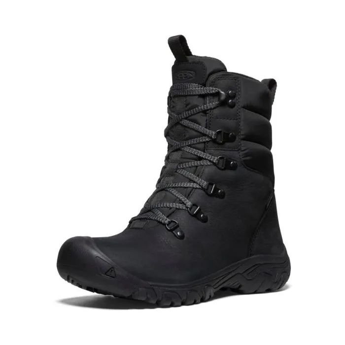 Greta Boot Waterproof Black Leather Performance Boot Women KEEN Boots Greta Boot Waterproof Black Leather Performance Boot Women KEEN Boots