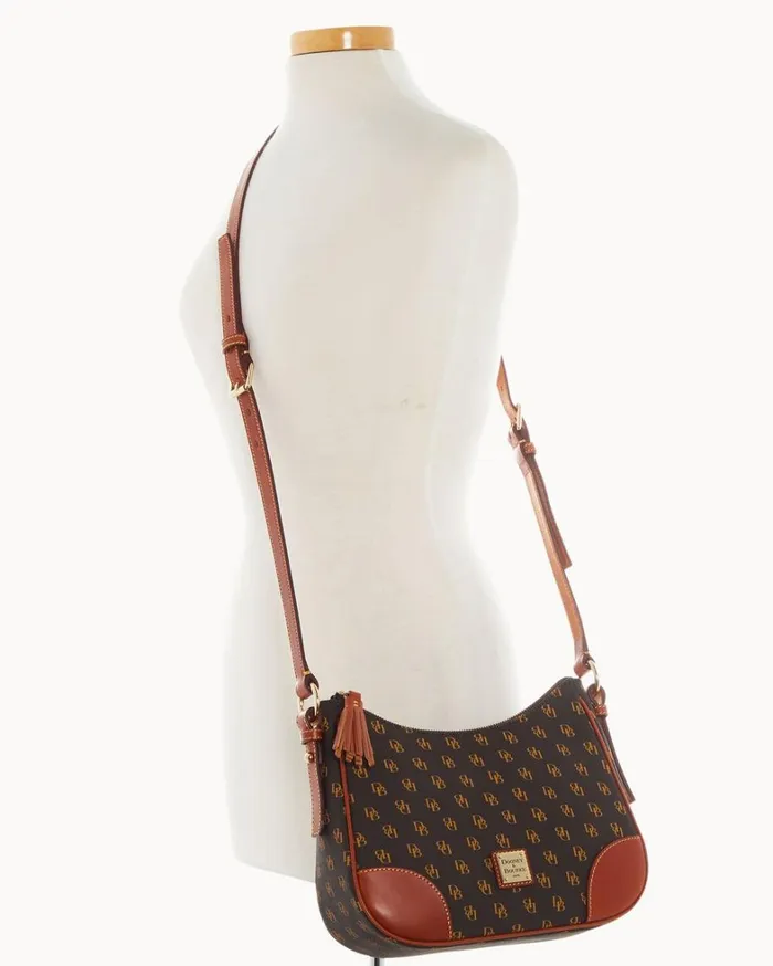 Gretta Crossbody Hobo Brown Tmoro Women Dooney and Bourke Shoulder Bags Gretta Crossbody Hobo Brown Tmoro Women Dooney and Bourke Shoulder Bags