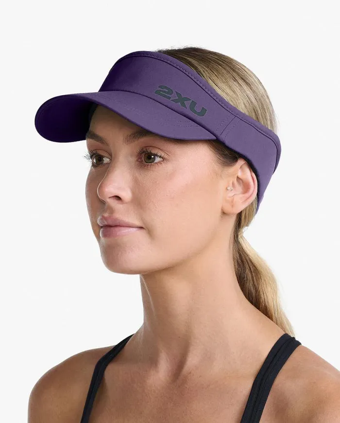 Hats Accessories 2XU Run Visor Acaiblack