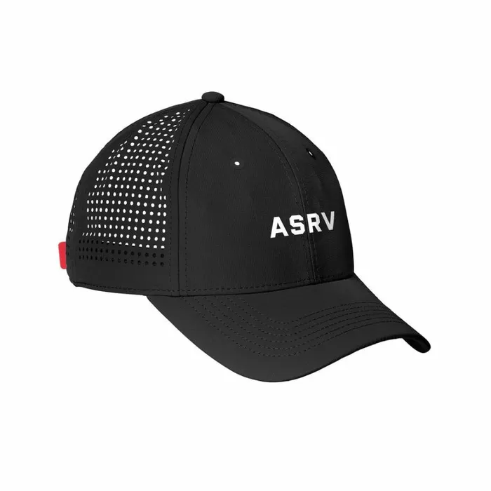 Hats and Headwear Men ASRV Performance Sport Cap Blackwhite 034asrv034