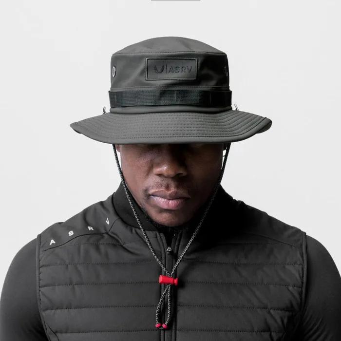 Hats and Headwear Men ASRV Waterproof Vented Boonie Hat Space Grey