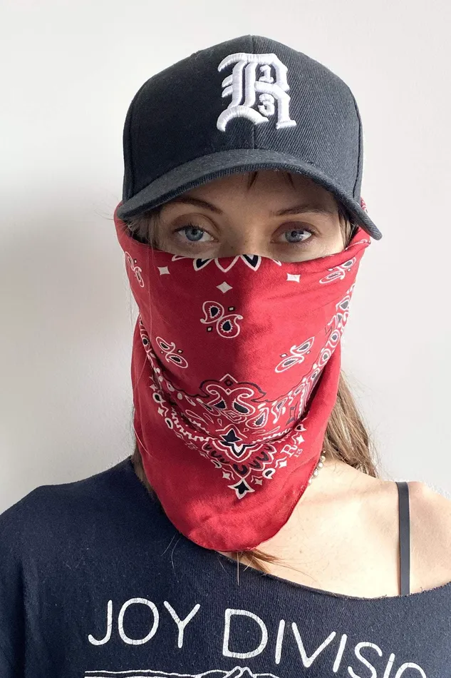 Hats R13 Logo Cap With Silk Bandana 8211 Redfinal Sale No Returns Or Exchanges 8211 R13 Women Hats R13 Logo Cap With Silk Bandana 8211 Redfinal Sale No Returns Or Exchanges 8211 R13 Women