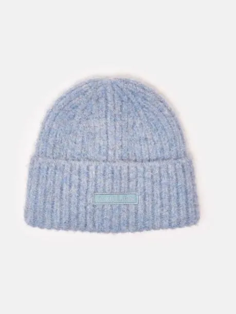 Hats Women Joules Blue Beanie Hat