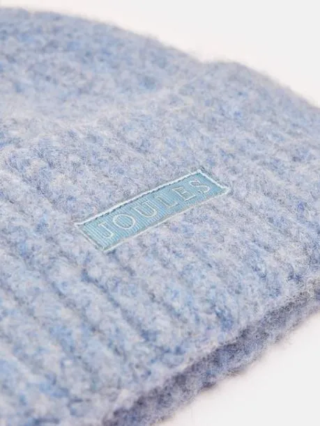 Hats Women Joules Blue Beanie Hat