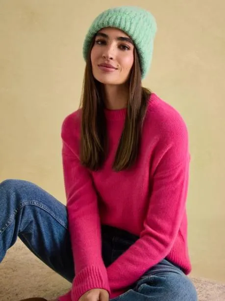 Hats Women Joules Mint Green Beanie Hat