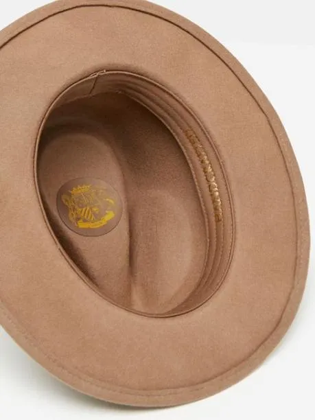 Hats Women Joules Neutral Wool Fedora