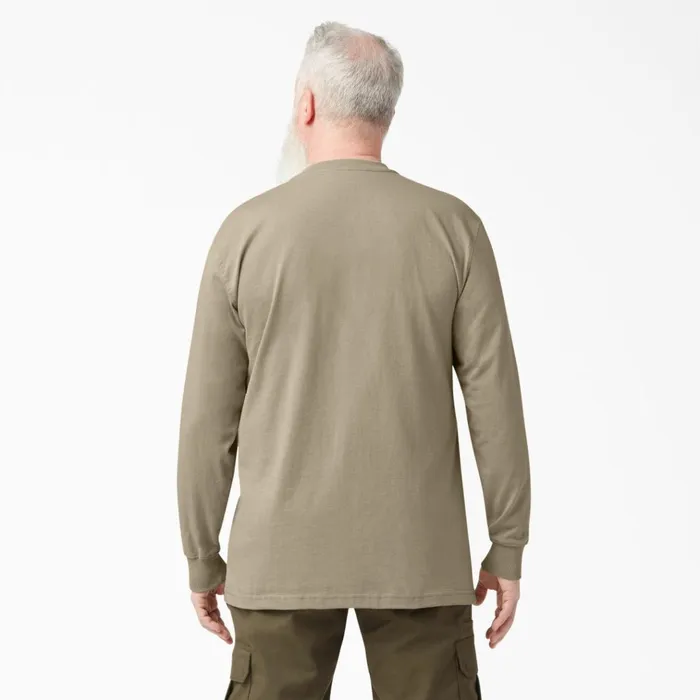 Heavyweight Long Sleeve Henley TShirt Desert Sand Desert Sand ds Men Dickies Long Sleeve Work Shirts Heavyweight Long Sleeve Henley TShirt Desert Sand Desert Sand ds Men Dickies Long Sleeve Work Shirts
