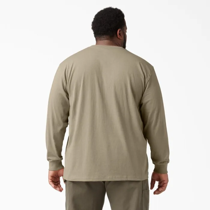 Heavyweight Long Sleeve Henley TShirt Desert Sand Desert Sand ds Men Dickies Long Sleeve Work Shirts Heavyweight Long Sleeve Henley TShirt Desert Sand Desert Sand ds Men Dickies Long Sleeve Work Shirts
