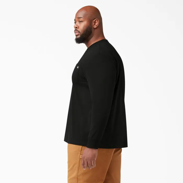 Heavyweight Long Sleeve Pocket TShirt Black Black bk Men Dickies Work Shirts Heavyweight Long Sleeve Pocket TShirt Black Black bk Men Dickies Work Shirts