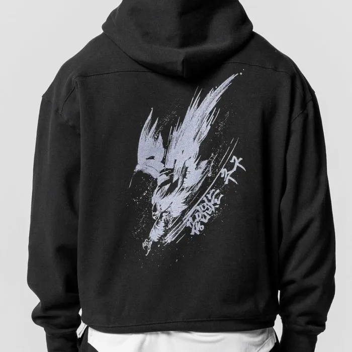 Hoodies and Sweatshirts Men ASRV TechTerry Hoodie Black Limited