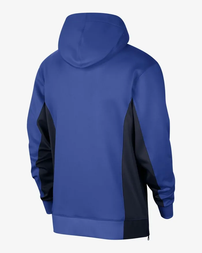 Hoodies And Sweatshirts Men Nike Dallas Mavericks Showtime Game Royalcollege Navycollege Navywhite