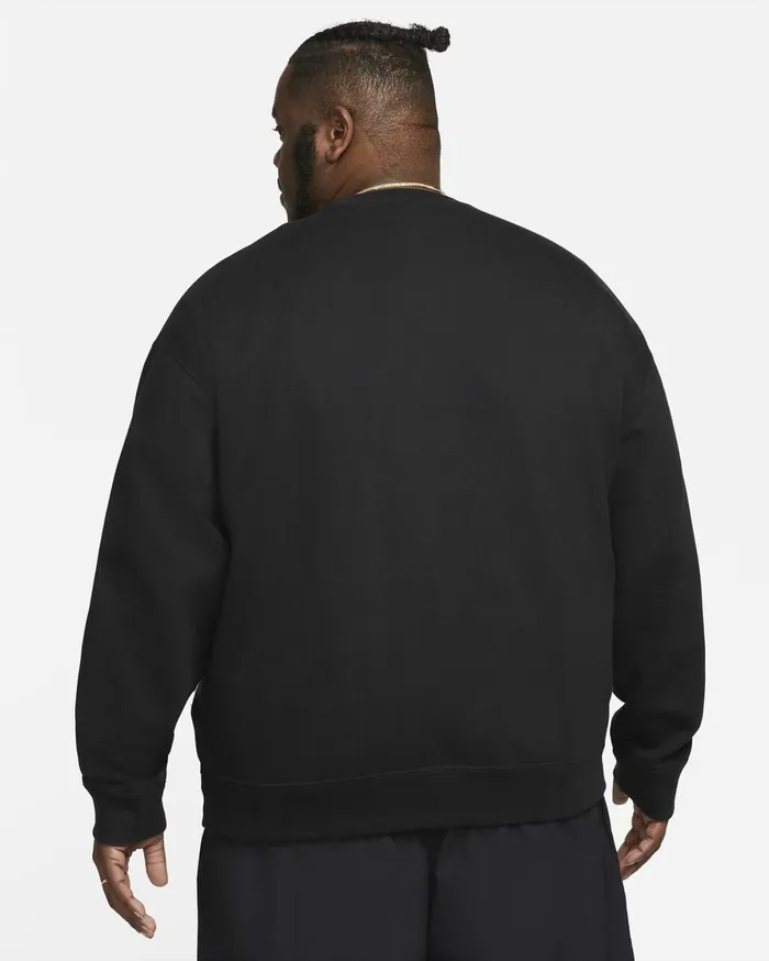 Hoodies And Sweatshirts Men Nike Solo Swoosh Blackwhite