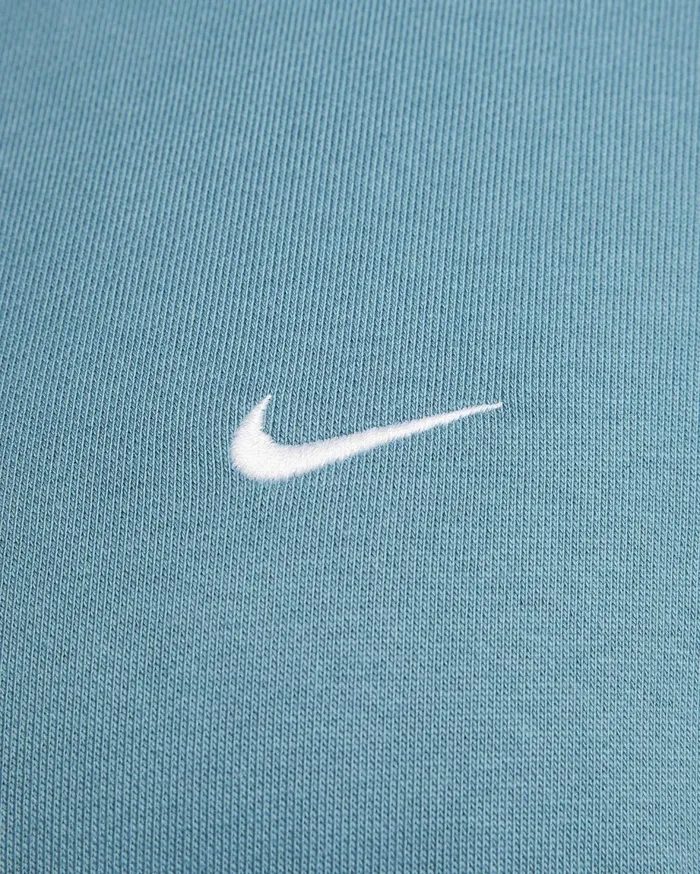 Hoodies And Sweatshirts Men Nike Solo Swoosh Noise Aquawhite