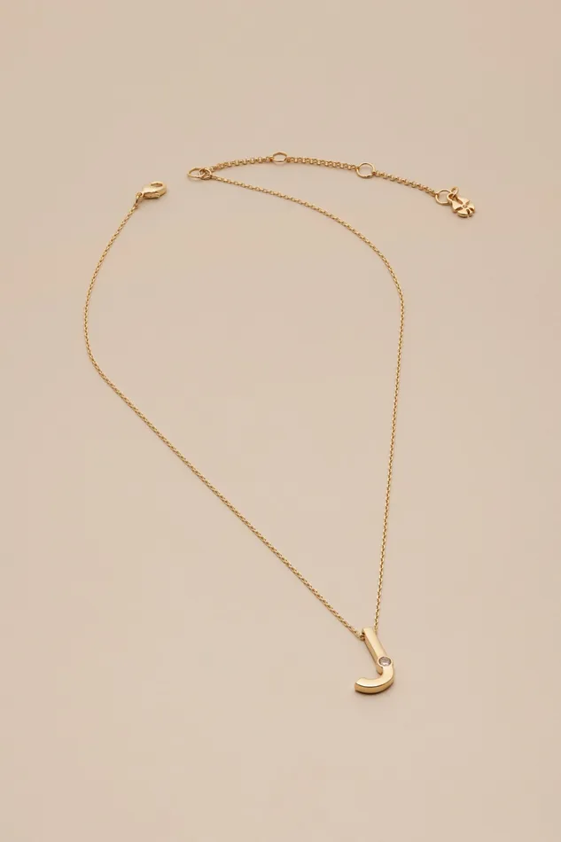 J Alphabet City Necklace Gold Women Lucky Brand Jewelry