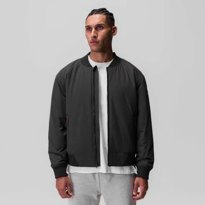 Jackets and Outerwear Men ASRV Ripstop Insulated Bomber Jacket Space Grey