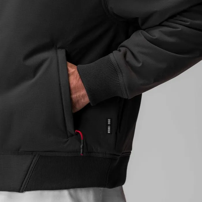 Jackets and Outerwear Men ASRV Ripstop Insulated Bomber Jacket Space Grey