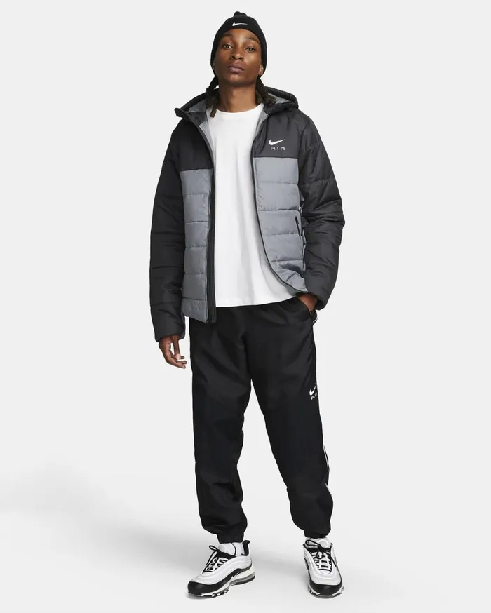 Jackets Men Nike Air Cool Greyanthracitemetallic Silver