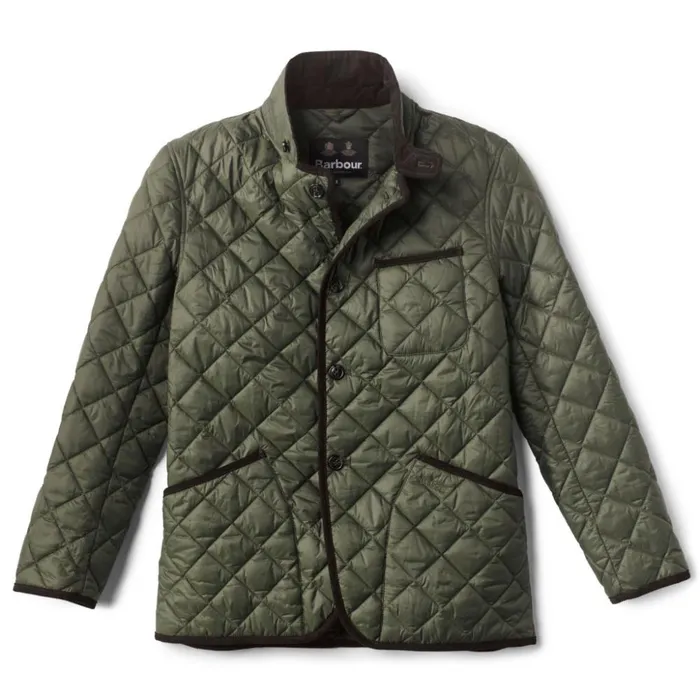 Jackets Men Orvis Barbour Modern Liddesdale Quilted Jacket Olive