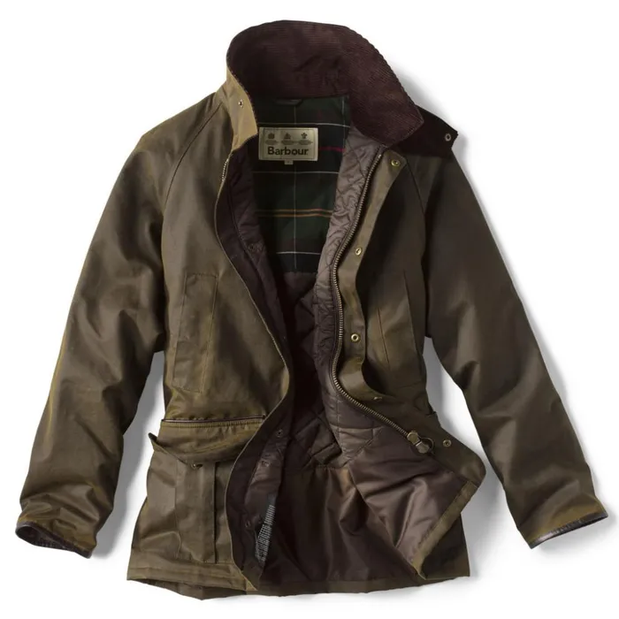 Jackets Men Orvis Barbour Stratford Wax Jacket Olive