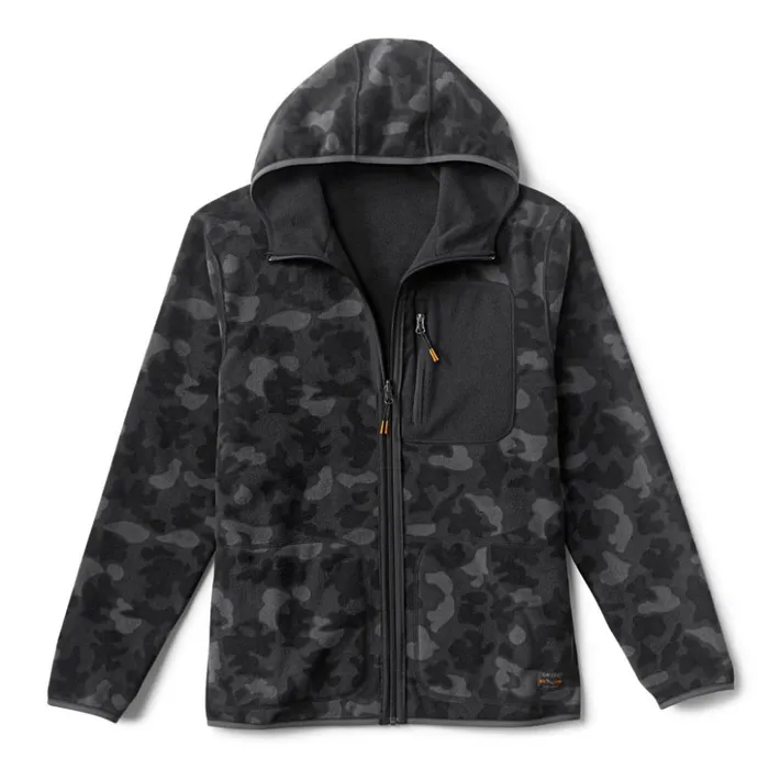 Jackets Men Orvis Hill Country Microfleece Windproof FullZip Hoodie Blackout Camo Black Jackets Men Orvis Hill Country Microfleece Windproof FullZip Hoodie Blackout Camo Black