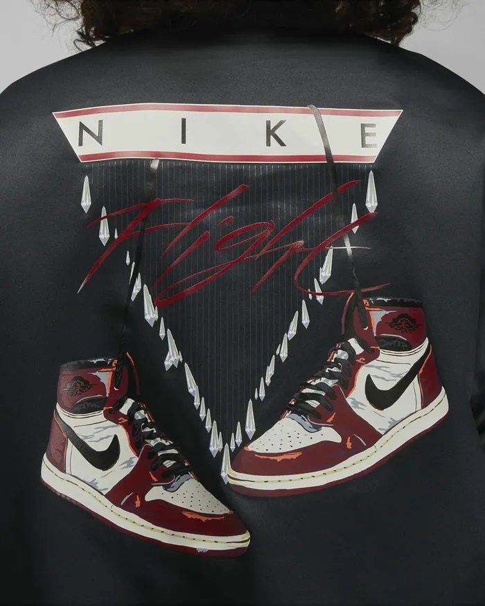 Jackets Women Nike Jordan Flight Renegade Black