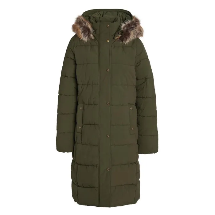 Jackets Women Orvis Barbour Grayling Quilted Parka Olive