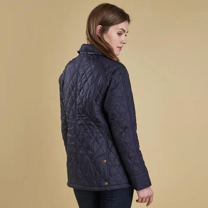 Jackets Women Orvis Barbour Summer Beadnell Quilted Jacket Navy