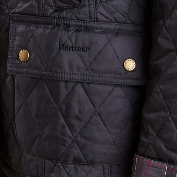 Jackets Women Orvis Barbour Summer Beadnell Quilted Jacket Navy