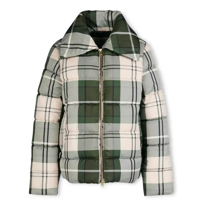 Jackets Women Orvis Barbour Tartan Germain Quilted Jacket Ancient Poplar Tartan
