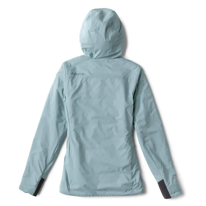 Jackets Women Orvis Womens PRO Insulated Hoodie Mineral Blue