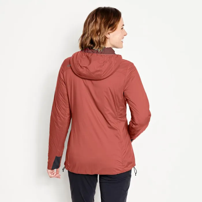 Jackets Women Orvis Womens PRO Insulated Hoodie Mineral Blue