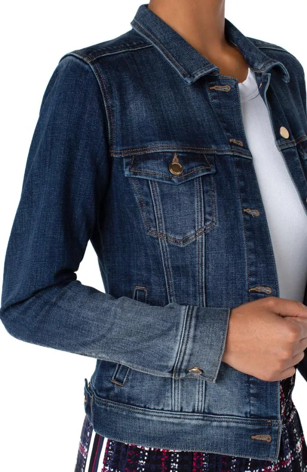 JEAN JACKETS Women Liverpool Los Angeles CLASSIC JEAN JACKET Glenrock