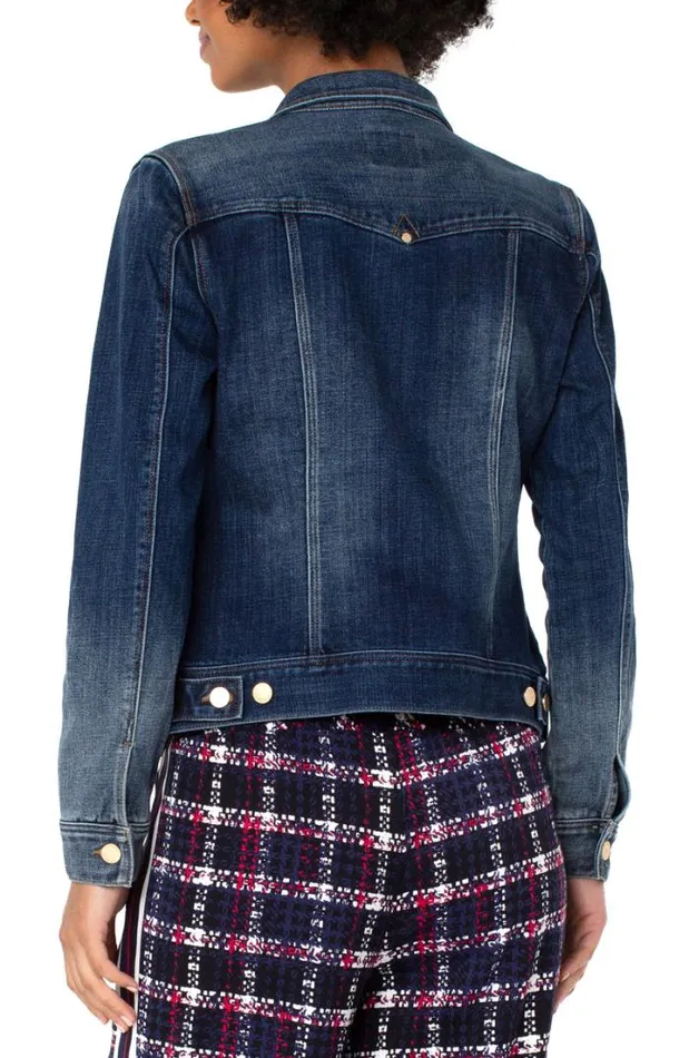 JEAN JACKETS Women Liverpool Los Angeles CLASSIC JEAN JACKET Glenrock