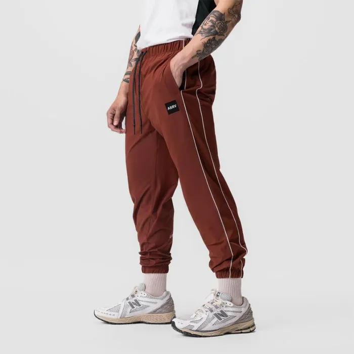 Joggers and Pants Men ASRV Ripstop Oversized Track Pant Brick
