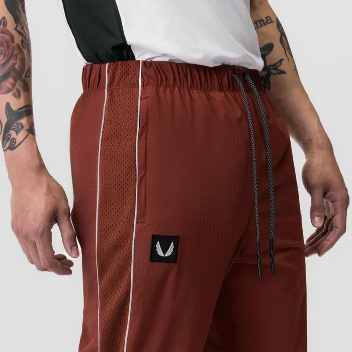 Joggers and Pants Men ASRV Ripstop Oversized Track Pant Brick