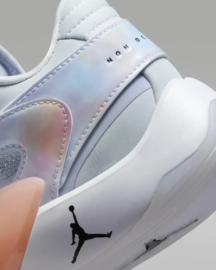Jordan Kids Nike Luka 2 Football Greyoxygen Purplearctic Orangeblack