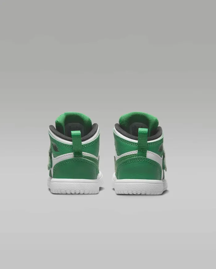 Jordan Kids Nike Sky Jordan 1 Lucky Greenwhiteblack