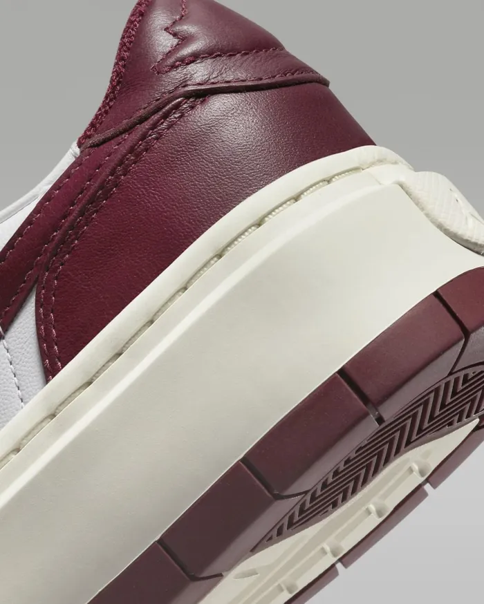 Jordan Women Nike Air Jordan 1 Elevate Low Whitesaildark Beetroot