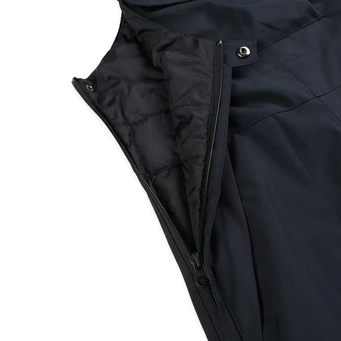 Kids Scout Bib Black Spyder Insulated
