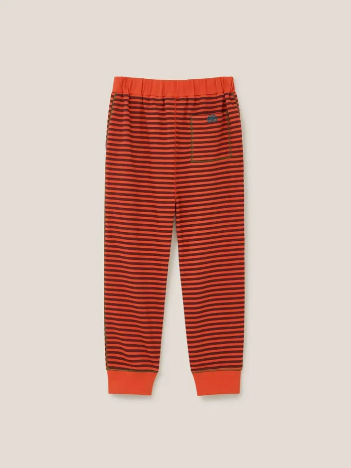 Kids White Stuff Trousers Frankie Striped Jogger Red Multi Kids White Stuff Trousers Frankie Striped Jogger Red Multi
