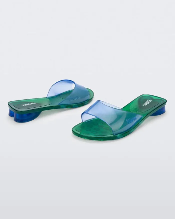 Kim Greenblue Women Melissa Slides