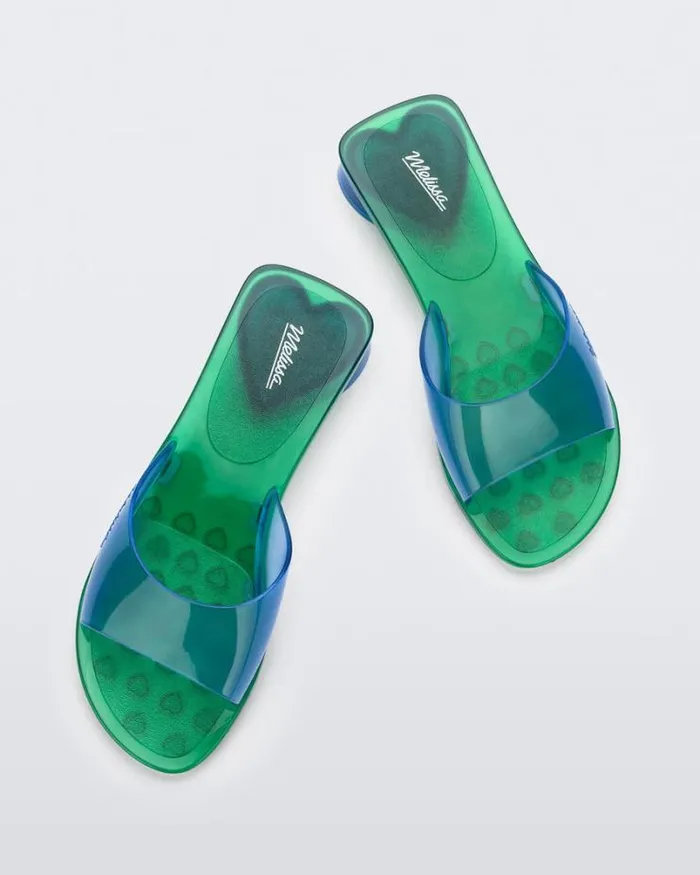 Kim Greenblue Women Melissa Slides