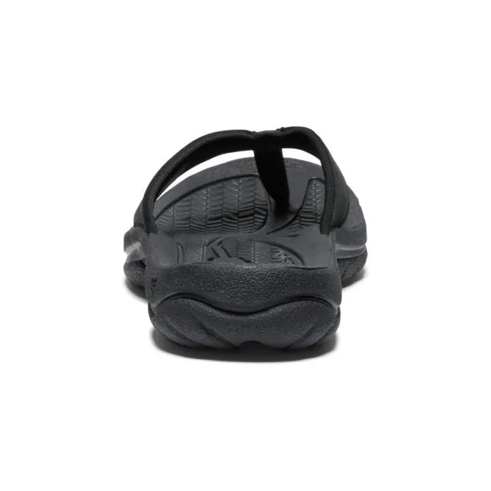 Kona Flip BlackVapor Leather FlipFlop Women KEEN SlipOns Kona Flip BlackVapor Leather FlipFlop Women KEEN SlipOns