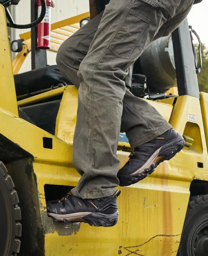 Lansing Waterproof Mid Steel Toe Men KEEN Boots